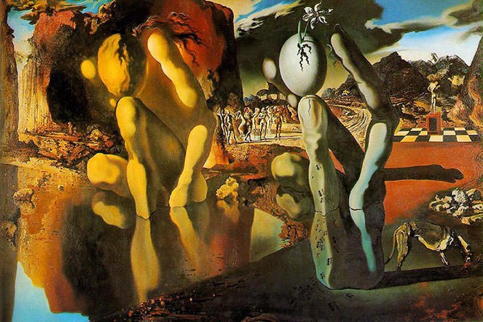 Salvador Dali’s METAMORPHOSIS OF NARCISSUS