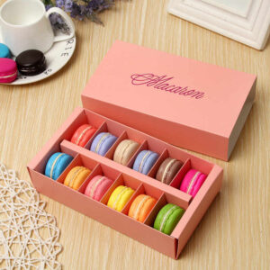 personalised macaron boxes