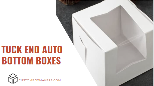 Tuck end auto bottom boxes