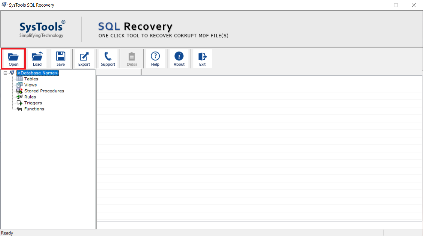 Step-2. Repair Corrupted Page in SQL Server