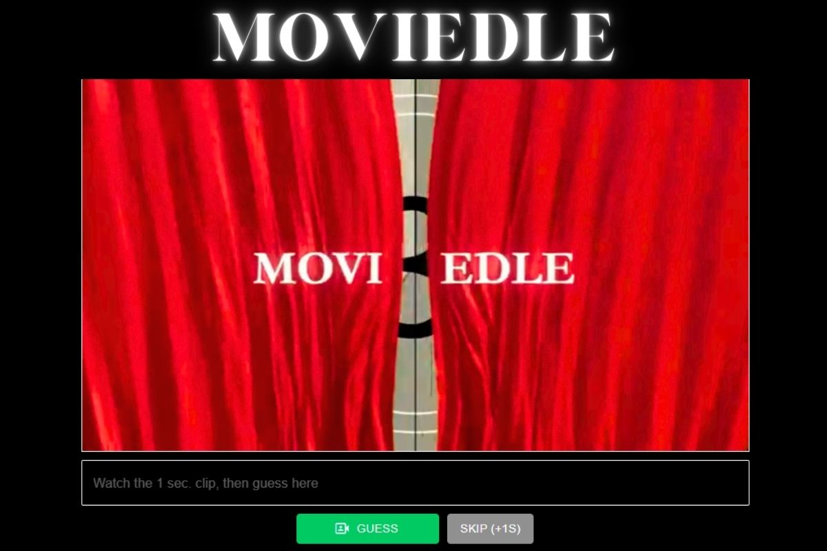 Moviedle game
