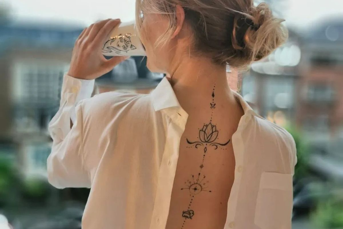 Spine Tattoos for Women