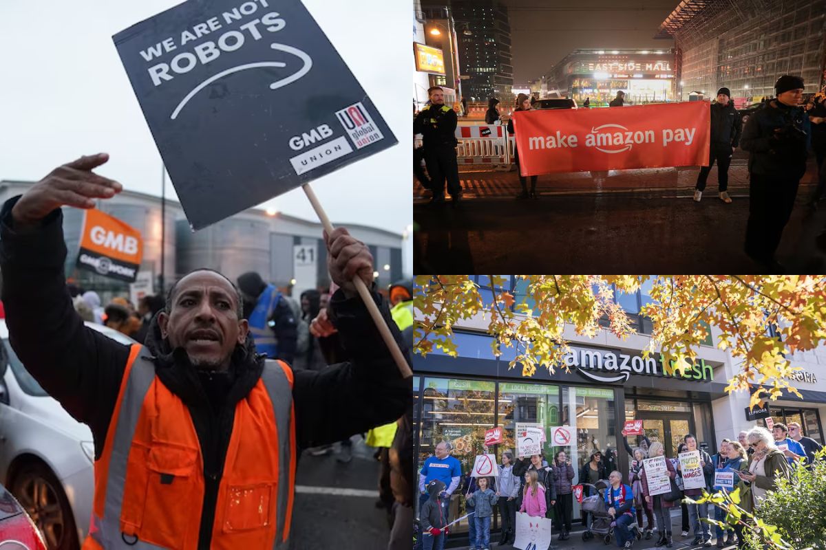 amazon workers strike black friday