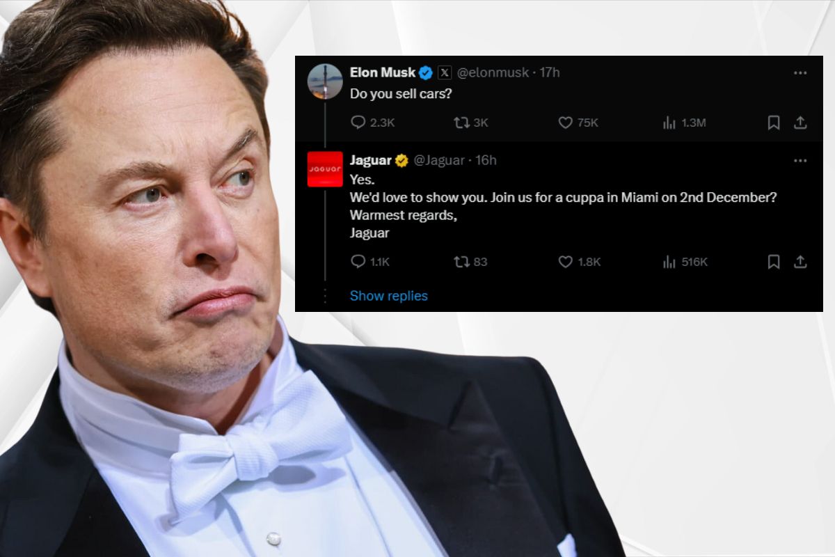 elon musk jagur do you sell cars