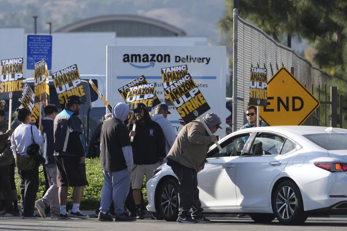 Amazon workers demand