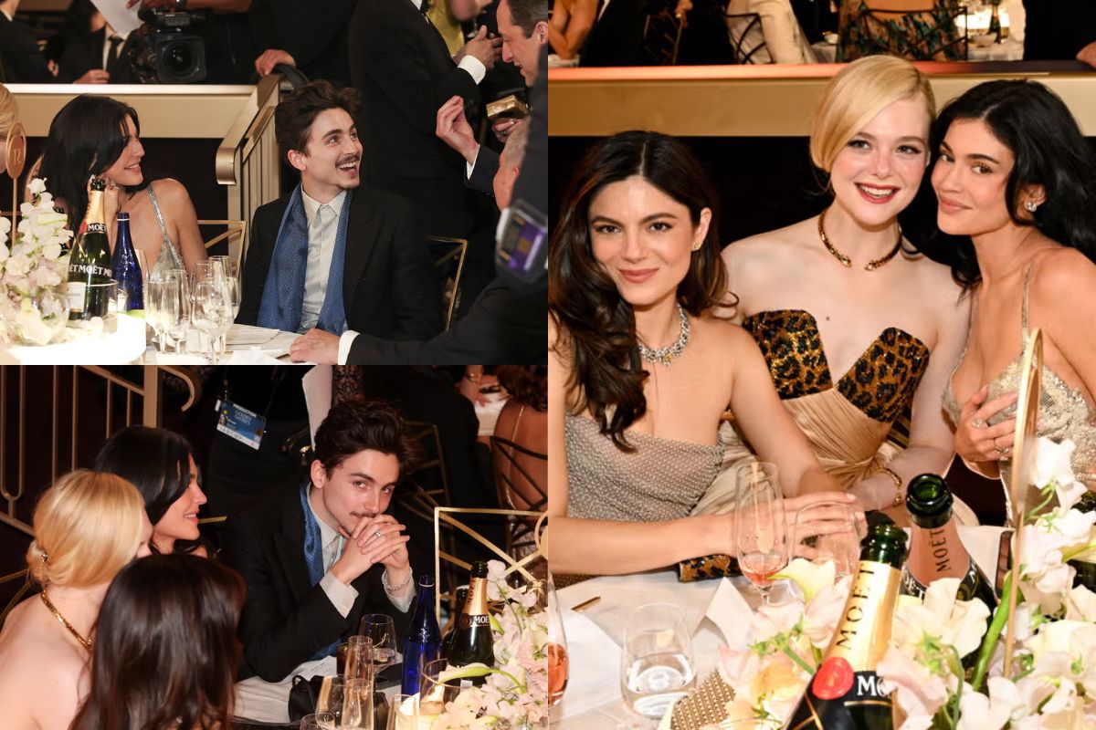 Kylie Jenner and Timothée Chalamet