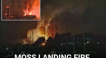 Massive Fire Erupts at Moss Landing Power Plant, Prompting Evacuations and Road Closures
