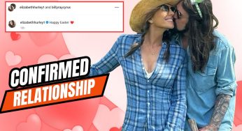 Elizabeth Hurley and Billy Ray Cyrus Confirm Romantic Relationship with Easter Announcement