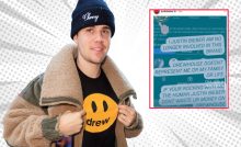 Justin Bieber quits drew