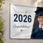 how to design a graduation banner